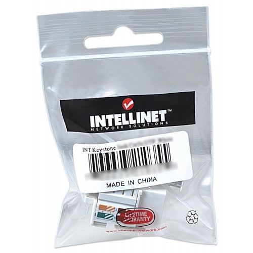 Moduł Keystone Rj45 Cat5e, Utp, Lsa, Biały